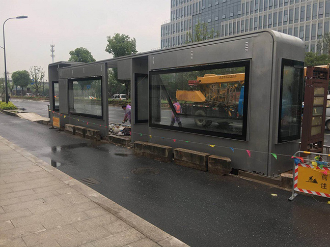 浙江（jiāng）杭州候車亭安裝