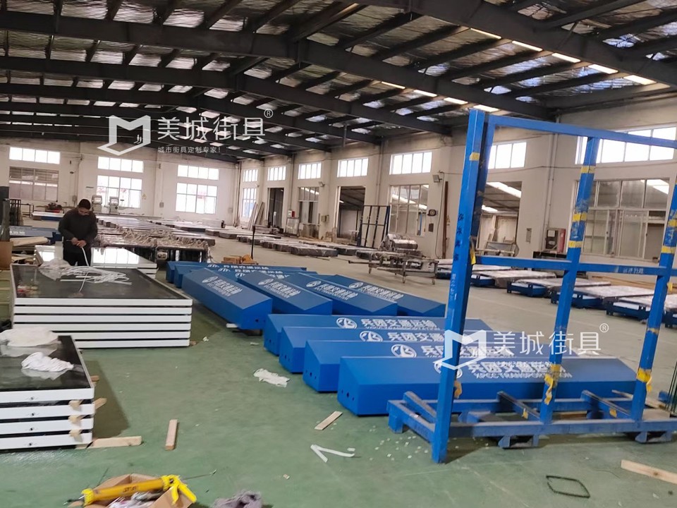 2023.12.18美城街具供應餘杭公交（jiāo）站台發貨圖